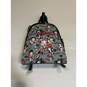 Vintage Betty Boop Mini Backpack Y2K